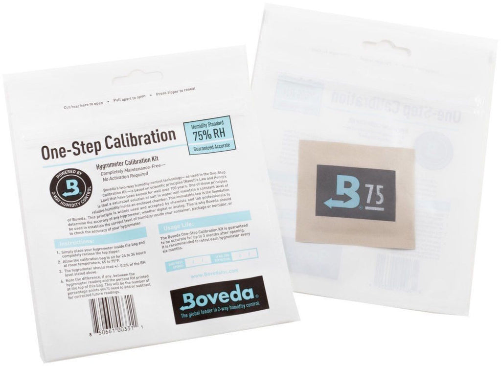 Boveda Onestep Hygrometer Calibration Kit (75rh)