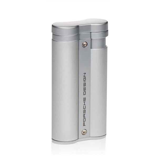 mycigarorder.co.uk .com Porsche Design - Flower Jet Flame Cigar Lighter - Silver P3633.03