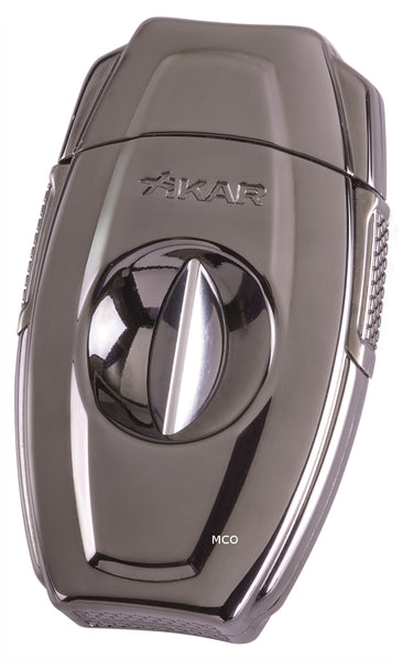 mycigarorder.com Xikar VX2 V-Cut Gunmetal Cigar Cutter 70 Ring Gauge New Gift Boxed 157GM MCO