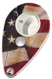 mycigarorder.com uk XIKAR Xi2 Flag Cigar Cutter - USA - 201USA