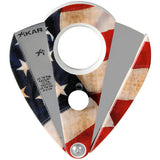 mycigarorder.com uk XIKAR Xi2 Flag Cigar Cutter - USA - 201USA