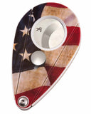 mycigarorder.com uk XIKAR Xi2 Flag Cigar Cutter - USA - 201USA