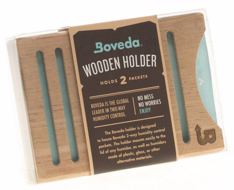 Boveda Wood Holder for Humidors - 2 Pack Stacked Holder (2x 60 gram)