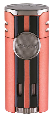 mycigarorder.com Xikar HP4 Orange Quad Angled Jet Flame Cigar Lighter - New Gift Boxed 574OR UK MCO