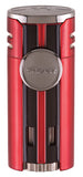 mycigarorder.com Xikar HP4 Red Quad Angled Jet Flame Cigar Lighter - New Gift Boxed 574RD