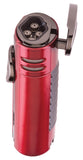 Xikar HP4 Red Quad Angled Jet Flame Cigar Lighter - New Gift Boxed 574RD
