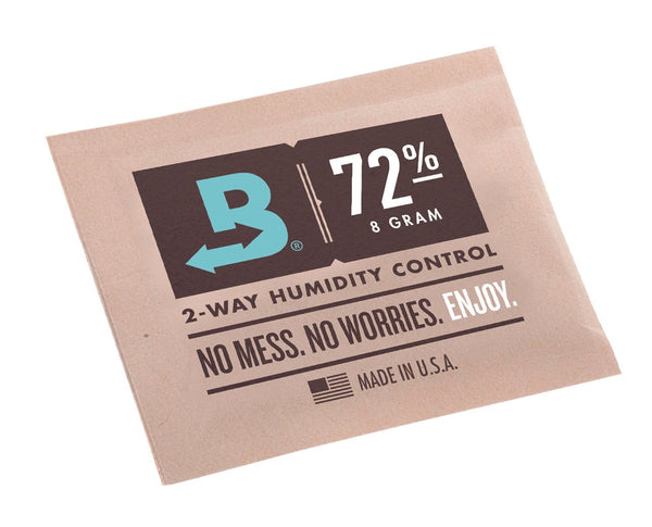 Boveda 72% RH 8 gram Humidipak - 2 way Humidity Control 1 x 8g