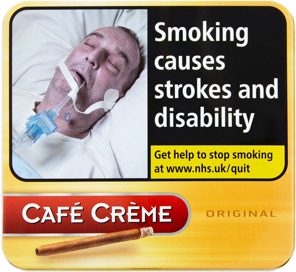 mycigarorder.com Henri Wintermans Cafe Creme Original Yellow Tin of 10 Cigarillos -  Single Tin