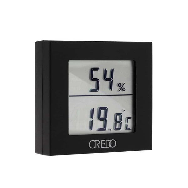 mycigarorder.com Credo Digital Cigar Hygrometer - Black