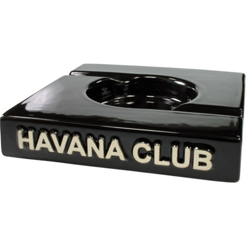 Havana Club Cigar Collection – El Duplo Double Cigar Ashtray – Black