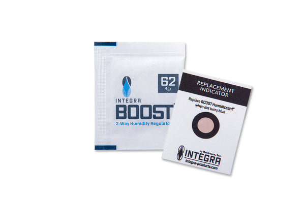 Integra Boost 62% Humidity Control Regulator Pack 4g Factory Wrapped (Boveda Alternative) mycigarorder.com mycigarorder.co.uk