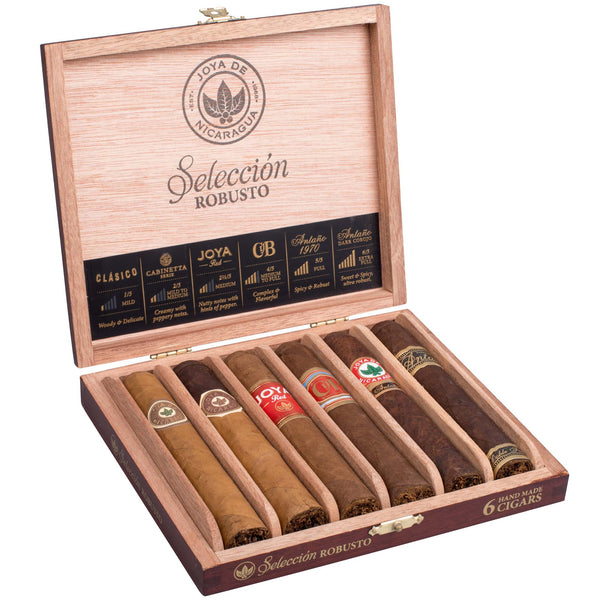 Joya de Nicaragua Seleccion Robusto – 6 Cigar Sampler or Gift