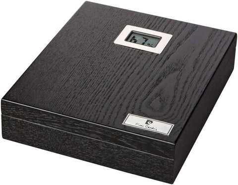 mycigarorder.com Pierre Cardin 10 Cigar Travel Humidor - Black - PC-15