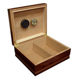 mycigarorder.com Prestige Duke Cigar Humidor - Almond - 50 Cigar Capacity my cigar order open