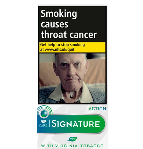 Signature Action (Formerly Dual Green Cigar) - Pack of 10 Cigarillos mycigarorder.com mycigaroder.co.uk cheap