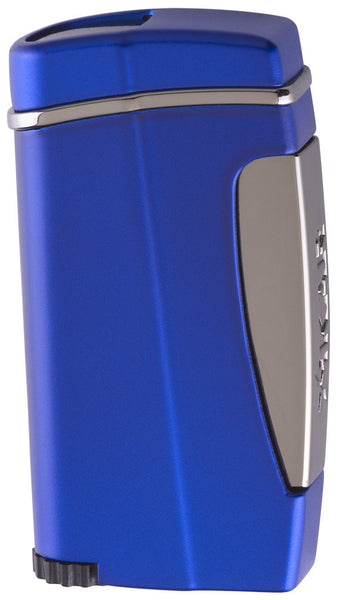 mycigarorder.com XIKAR Executive II Single Jet Cigar Lighter - Blue - 502BL