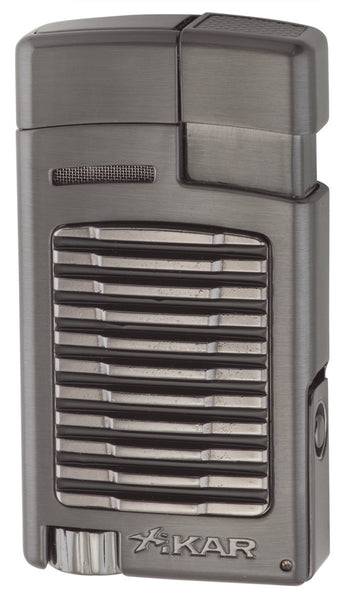 mycigarorder.com XIKAR Forte Single Jet Cigar Lighter - Gunmetal - 523G2