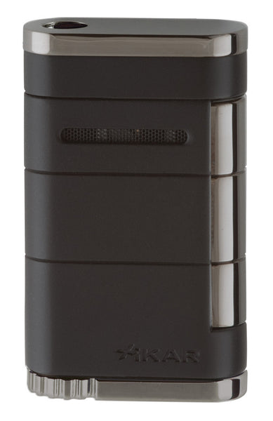 mycigarorder.com XIKAR Allume Single Jet Lighter - Tuxedo Black - 531BK