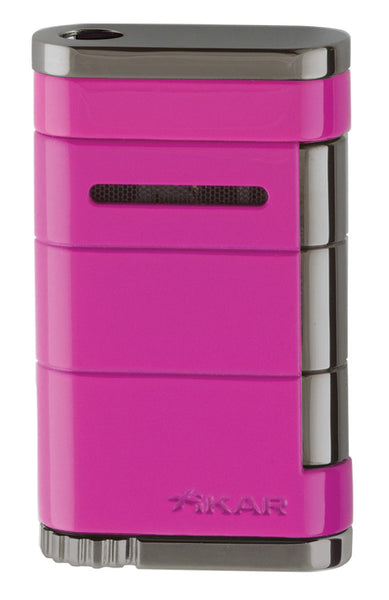 mycigarroder.com XIKAR Allume Single Jet Lighter - Neon Pink - 531PK
