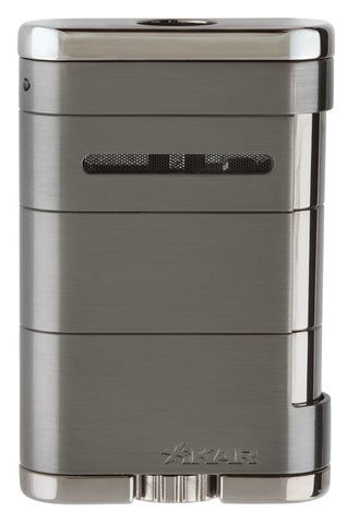 mycigarorder.com XIKAR Allume Tabletop Triple Torch Lighter - Stealth G2 - 535G2