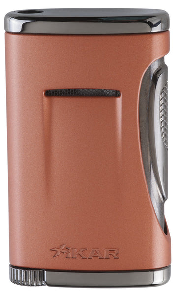 mycigarorder.com XIKAR Xidris Single Jet Cigar Lighter - Chopper Orange - 541OR