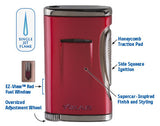 XIKAR Xidris Single Jet Cigar Lighter - Daytona Red - 541RD