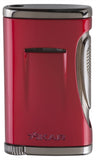 mycigarorder.com XIKAR Xidris Single Jet Cigar Lighter - Daytona Red - 541RD