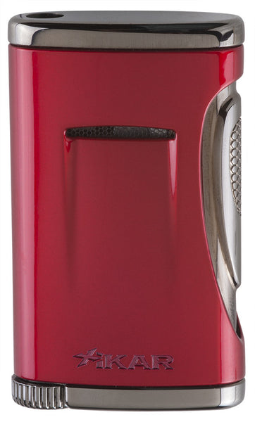 mycigarorder.com XIKAR Xidris Single Jet Cigar Lighter - Daytona Red - 541RD