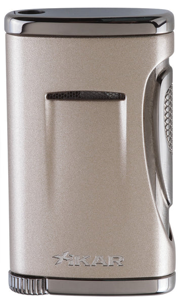 mycigarorder.com XIKAR Xidris Single Jet Cigar Lighter - Sandstone Tan - 541TN