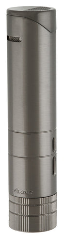 mycigarorder.com XIKAR Turrim 5x64 Double Torch Cigar Lighter - Gunmetal - 564G2