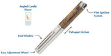 XIKAR Scribe Pipe Lighter - G2 - Soft Flame - 596G2